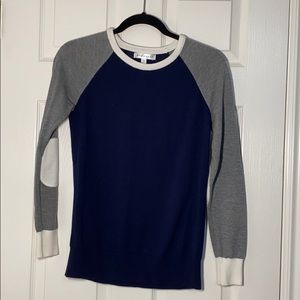 COPY - Women’s small navy blue, grey and white sw…